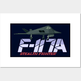 Nighthawk F-117a Stealth Fighter Posters and Art